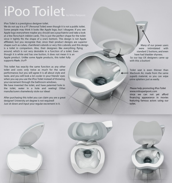 iPoo Toilet Poster