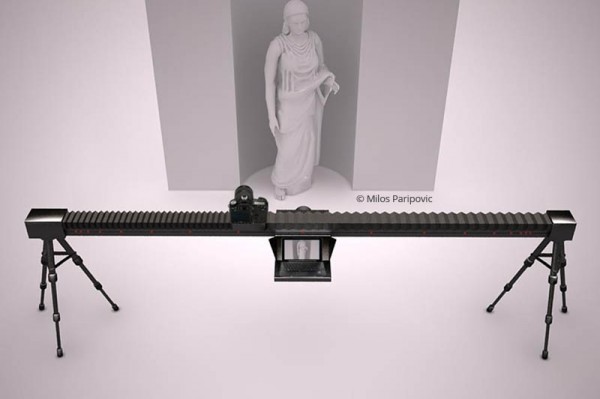 Panscan 3D Scanner by Milos Paripovic